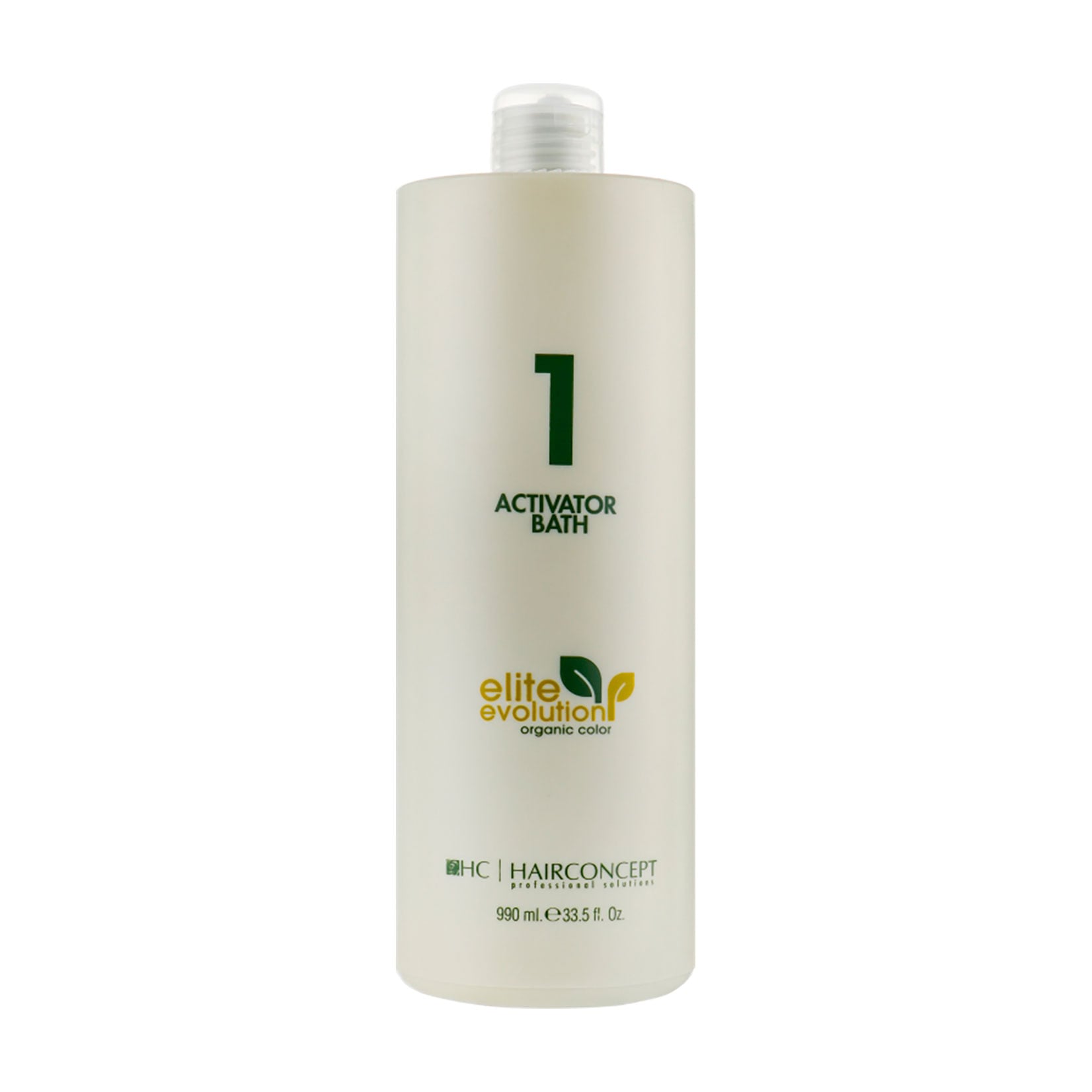 Окислювальна крем-емульсія для волосся Hairconcept Elite Evolution Organic Color Activator Bath 1, 990 мл